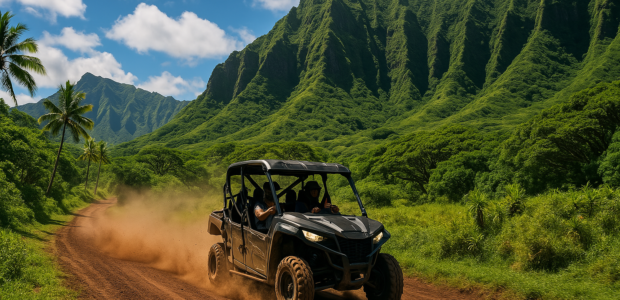 Kualoa Ranch UTV Raptor Tour, Adventure Jurassic Paradise