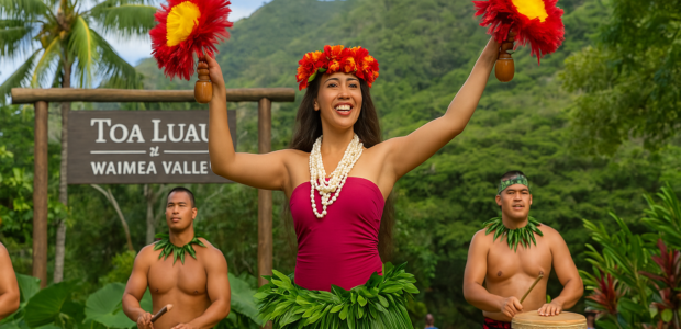 Toa Luau at Waimea Valley