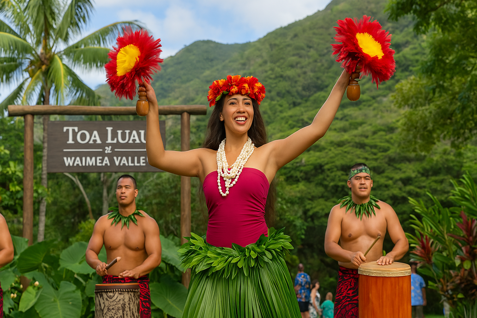 Toa Luau at Waimea Valley