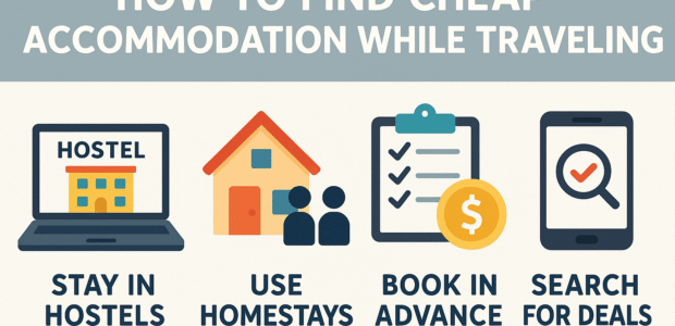 how to find cheap accommodation while traveling